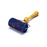 Аппликатор Ляпко, валик большой игольчатый М шаг игл 5 мм D=6.1 см ш=11.1 см фиолетовый