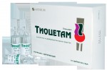 Тиоцетам, раствор для внутривенного и внутримышечного введения 5 мл 10 шт ампулы